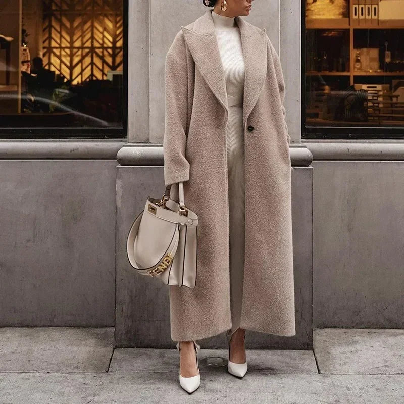 Eloura-Moda | Warm Winter Trench Coat Long